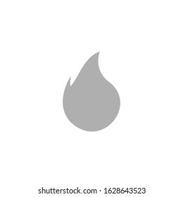 Fire icon symbol simple design