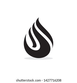 Fire icon symbol vector illustration