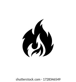 Feuerzeichen in trendigem Design Vector EPS 10