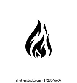 Fire Icon In Trendy  Design Vector Eps 10