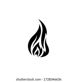 Fire Icon In Trendy  Design Vector Eps 10
