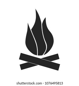 Fire icon vector