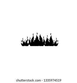 fire icon vector