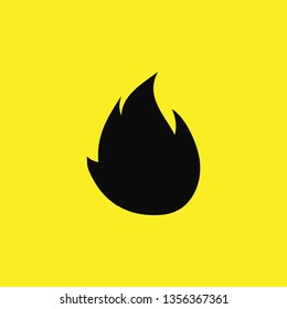 fire icon vector