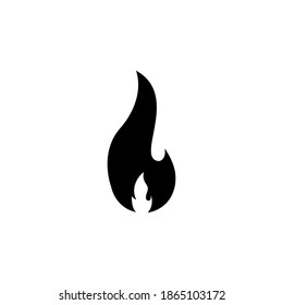 Fire icon vector. fire vector icon