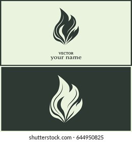 fire icon vector
