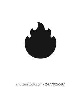 Fire icon vector. EPS 10 editable vector