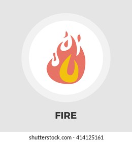 Power Fire Logo Design Element Stock Vector (Royalty Free) 588896492 ...