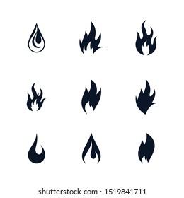 Fire icon vector illustration design