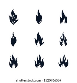 Fire icon vector illustration design