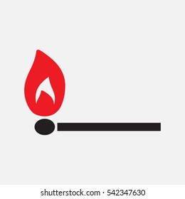 fire, icon, vector illustration eps10