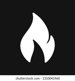 Fire icon vector. Icon illustration for logo design