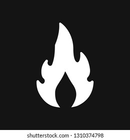 Fire icon vector. Icon illustration for logo design