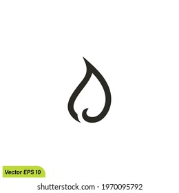 fire icon vector illustration logo template