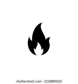 Fire icon vector illustration. fire sign and symbol