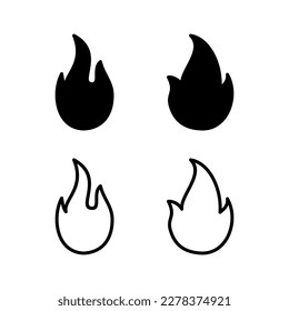 Fire icon vector illustration. fire sign and symbol - Powered by Shutterstock - Get 15% off with code: PIKWIZARD15