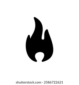 Fire icon vector illustration. fire sign and symbol