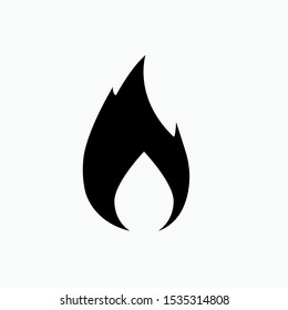 Fire Icon - Vector, Sign and Symbol for Design, Presentation, Website or Apps Elements.