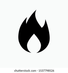 Fire Icon - Vector, Sign and Symbol for Design, Presentation, Website or Apps Elements.