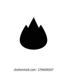 fire icon vector sign symbol