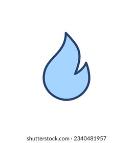Fire icon vector. fire sign and symbol
