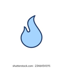 Fire icon vector. fire sign and symbol
