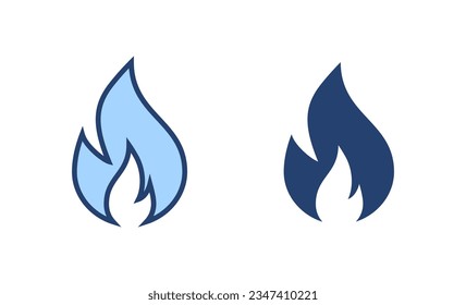 Fire icon vector. fire sign and symbol