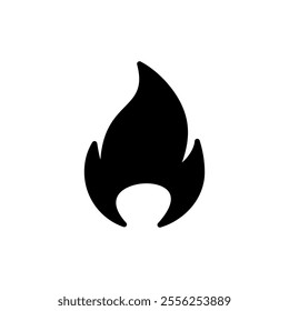 Fire icon vector. fire sign and symbol