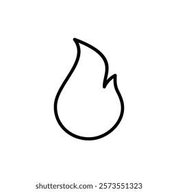 Fire icon vector. fire sign and symbol