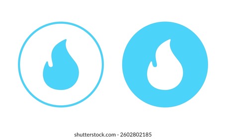Fire icon vector. fire sign and symbol