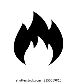 Fire Icon Vector Symbol Design Illustration