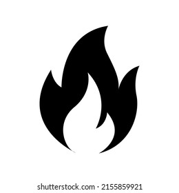Fire Icon Vector Symbol Design Illustration