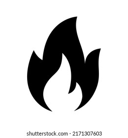 Fire Icon Vector Symbol Design Illustration