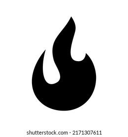 Fire Icon Vector Symbol Design Illustration
