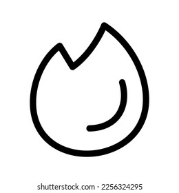 Fire Icon Vector Symbol Design Illustration