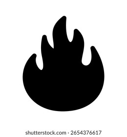 Fire Icon Vector Symbol Design Illustration