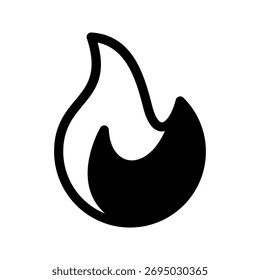 Feuersymbol, Vektorsymbol, Entwurfsgrafik