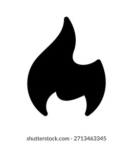Ilustración de diseño de símbolo de Vector de icono de fuego