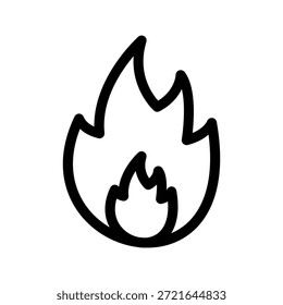Feuersymbol, Vektorsymbol, Entwurfsgrafik
