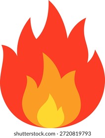 ícone de incêndio vetor. símbolo, sinal