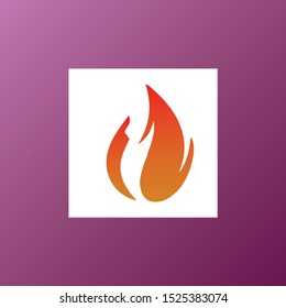 Fire icon for your design