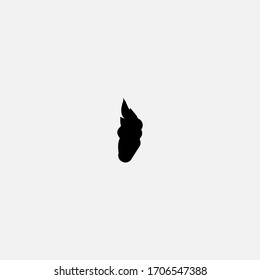 fire icon.fire vector on gray background