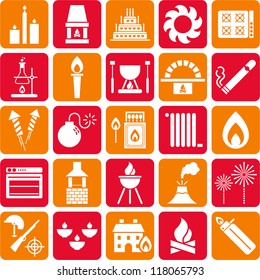 Fire icons