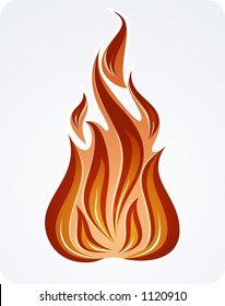 Fire illustration