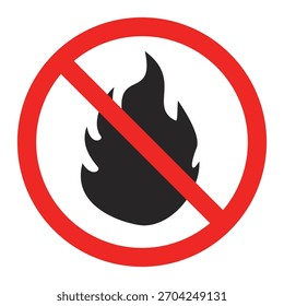 Feuergrafik im flachen Stil, Satz von Feuervektorsymbolen. Brandmeldezeichen