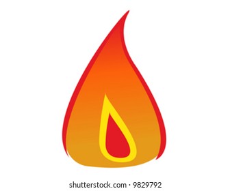 Fire illustration vector