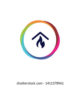 Fire Insurance - Vector App Icon