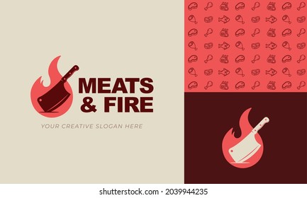 Beef Steak Logo Royalty Free SVG, Cliparts, Vectors, and Stock  Illustration. Image 98027770.