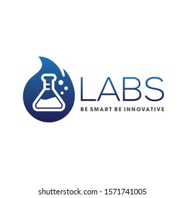 FIRE LAB, laboratory Logo Vector