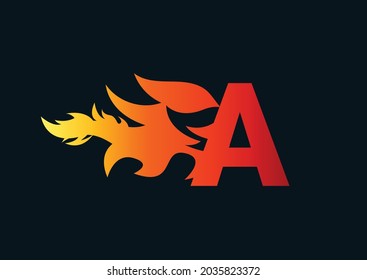 Vorlage für das Brieflogo und das Symboldesign brennen